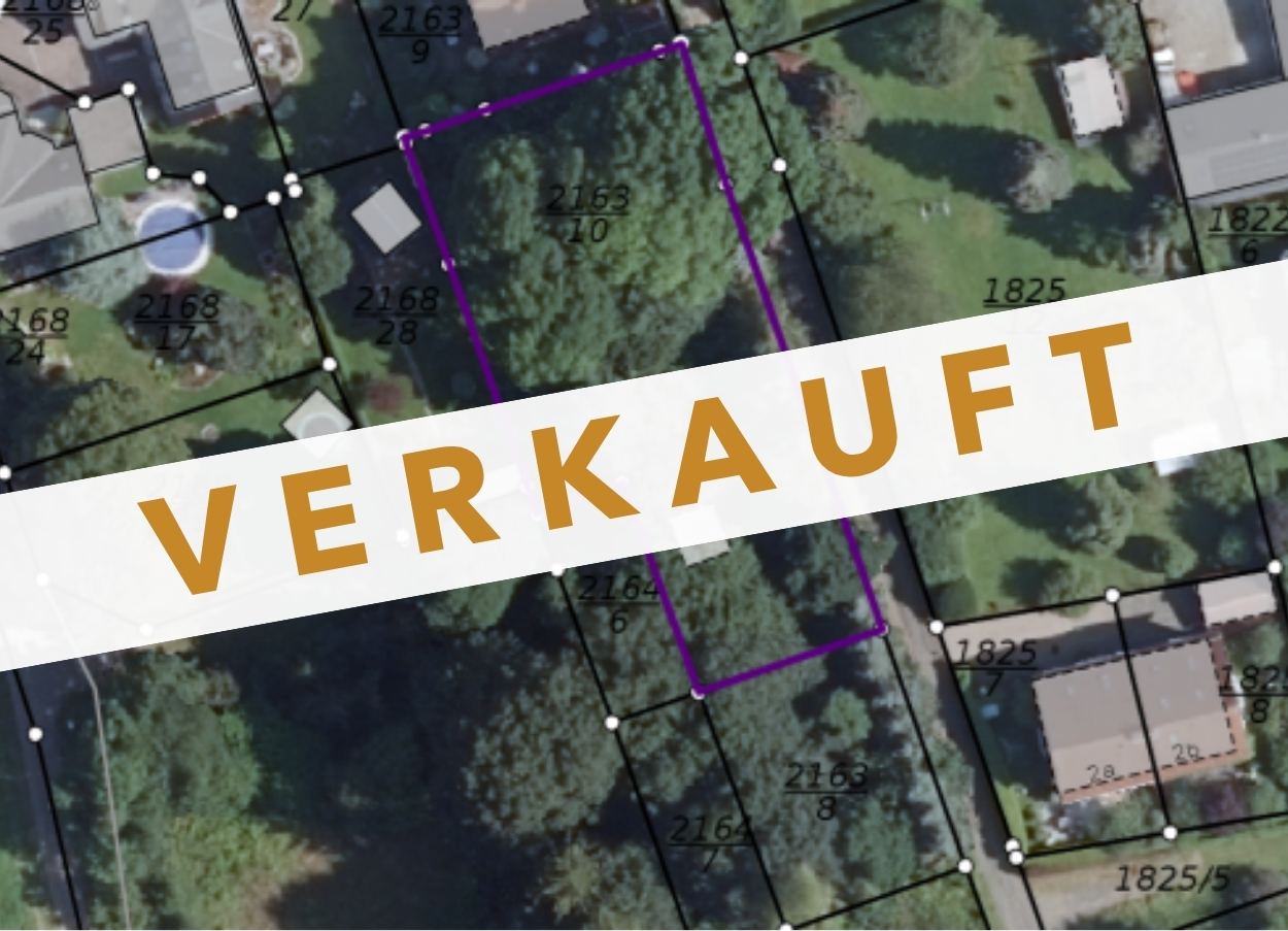 Verkauftes Gartengrundstück in Friedrichroda
